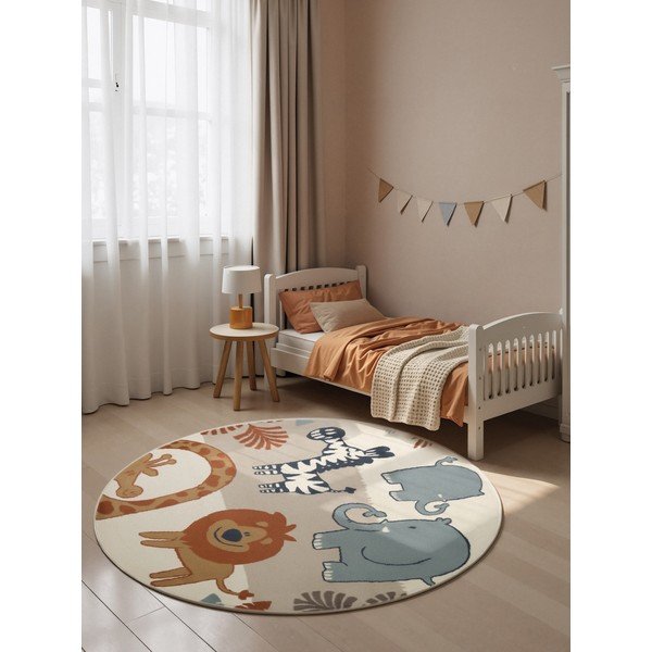 Vaikiškas kilimas ø160 cm Savanna – Hanse Home-image-1