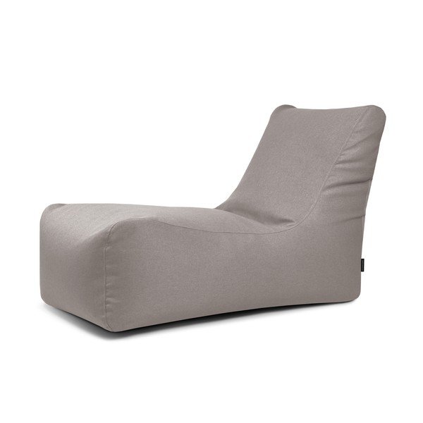 Pilkai smėlinės spalvos sėdmaišis Lounge – SLOWDOWN