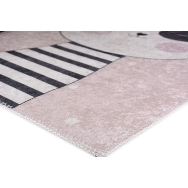 Vaikiškas kilimas šviesiai rožinės spalvos 120x180 cm Princess Panda – Vitaus-image-3