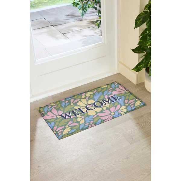 Iš PVC grindų kilimėlis 40x70 cm Welcome – Artsy Doormats-image-2