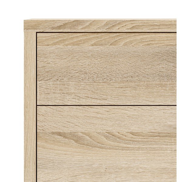 Modulinė knygų spinta natūralios spalvos iš ąžuolo 89x113 cm Prima – Tvilum-image-4
