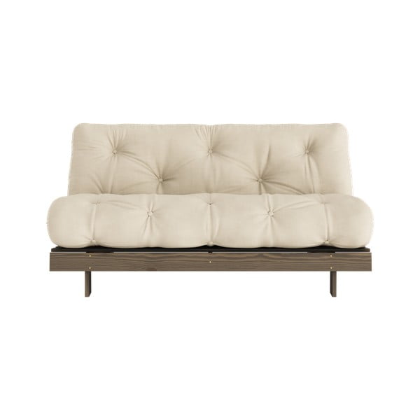 Sulankstoma sofa smėlio spalvos/kreminės spalvos 160 cm Roots – Karup Design