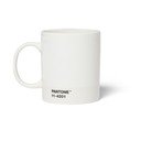 Baltas keraminis puodelis 375 ml Cloud Dancer - Pantone