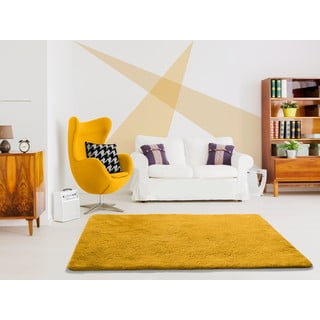 Oranžinis kilimas Universal Alpaca Liso, 80 x 150 cm