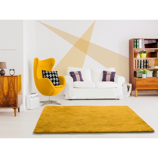 Oranžinis kilimas Universal Alpaca Liso, 60 x 100 cm-image-1