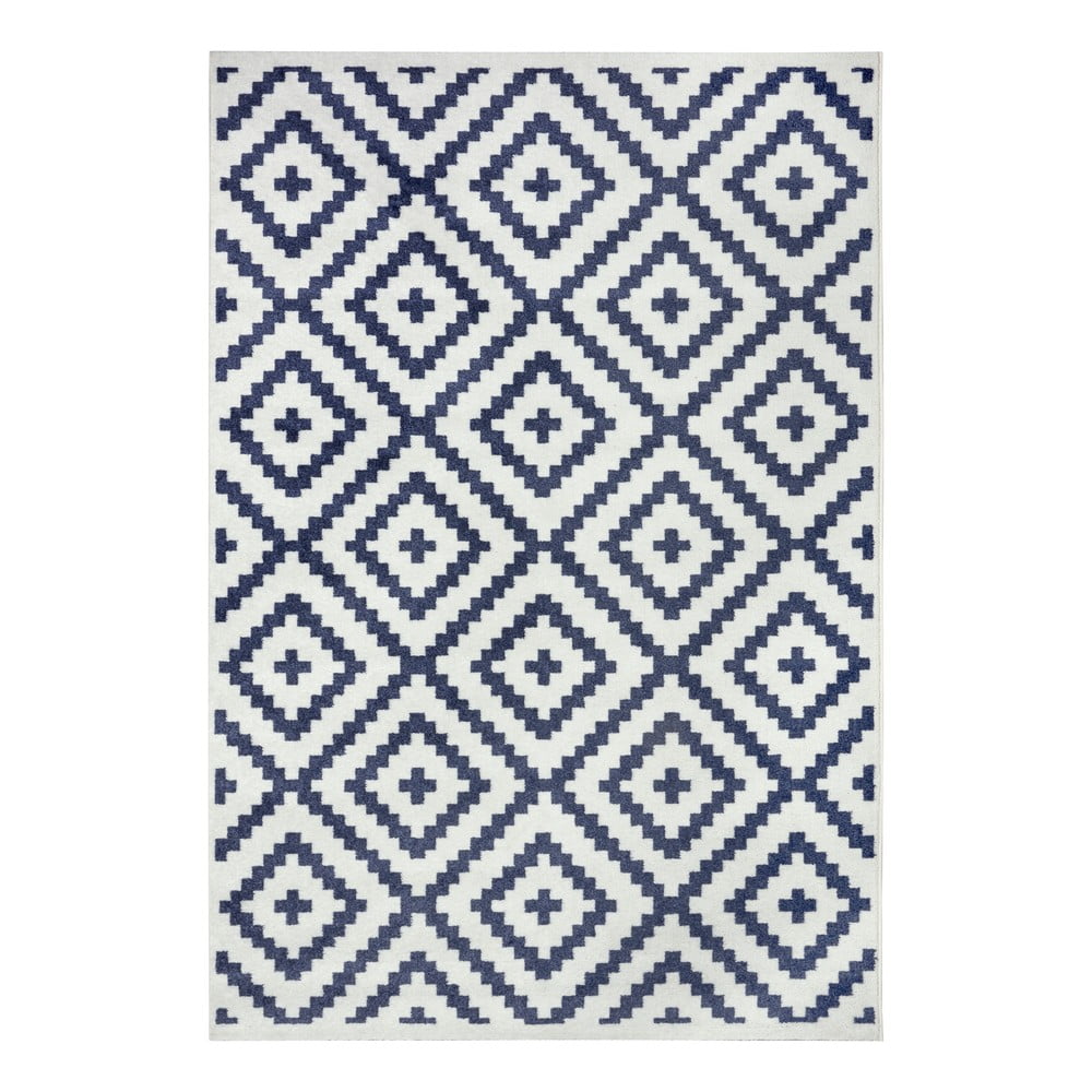 Smėlio ir mėlynos spalvos kilimas Ragami Douce, 140 x 200 cm