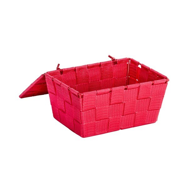 Raudonas krepšelis su dangčiu Wenko Adria-image-1