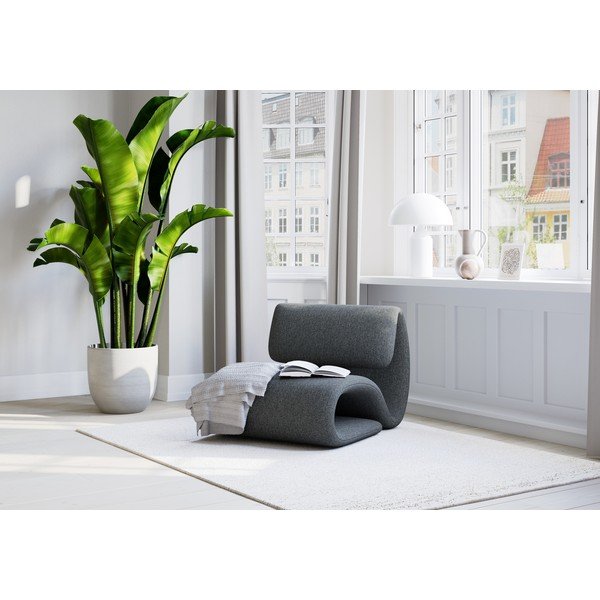 Tamsiai pilkas krėslas DAN-FORM Denmark Dubna-image-1