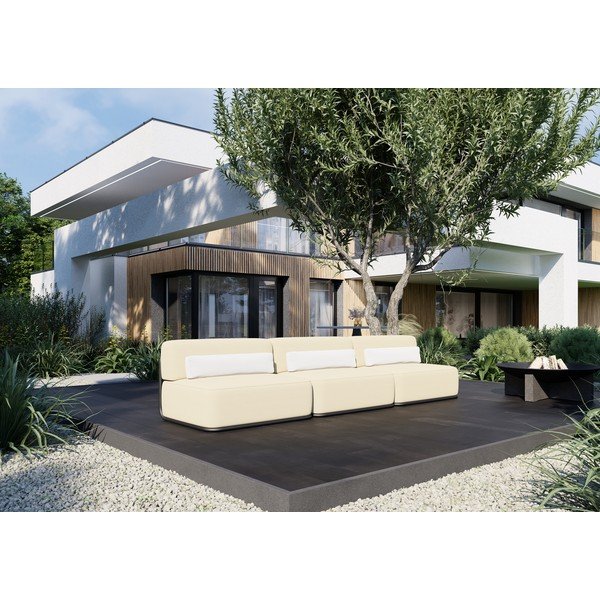 Sodo modulinė sofa smėlio spalvos 306 cm Straw – Sit Sit-image-3
