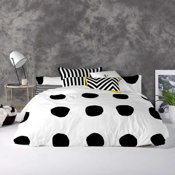 Medvilninis antklodės užvalkalas Blanc Dot, 200 x 200 cm-image-1