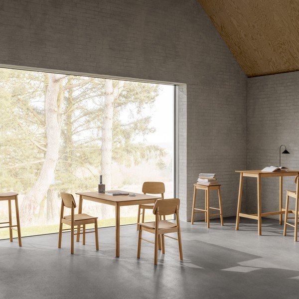 Valgomojo kėdė natūralios spalvos Barlow – Actona-image-1