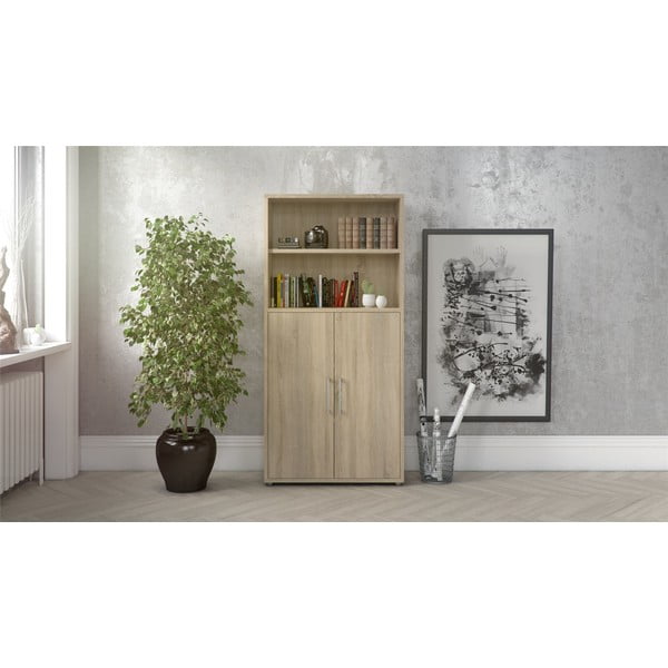 Durys modulinei lentynų sistemai natūralios spalvos iš ąžuolo 84x105 cm Prima – Tvilum-image-1