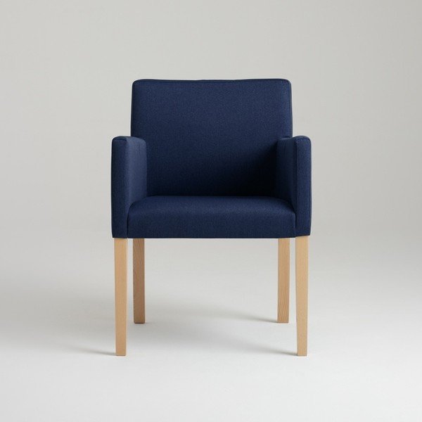 Tamsiai mėlynas fotelis Custom Form Wilton-image-1