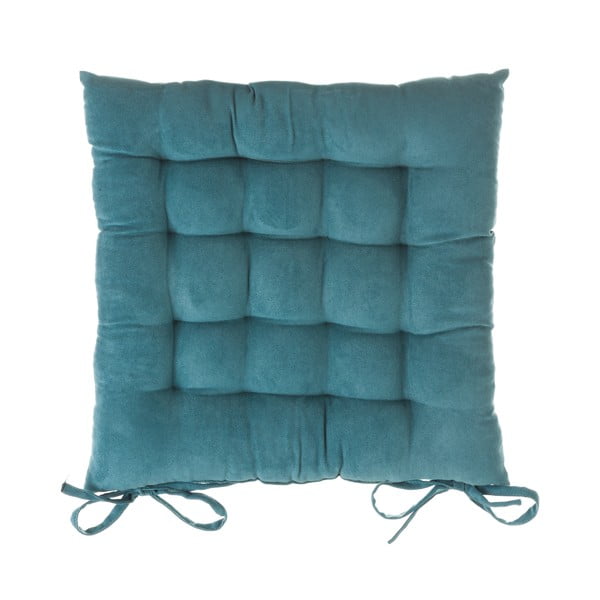 Mėlyna kėdės sėdynės pagalvėlė Casa Selección, 40 x 40 cm
