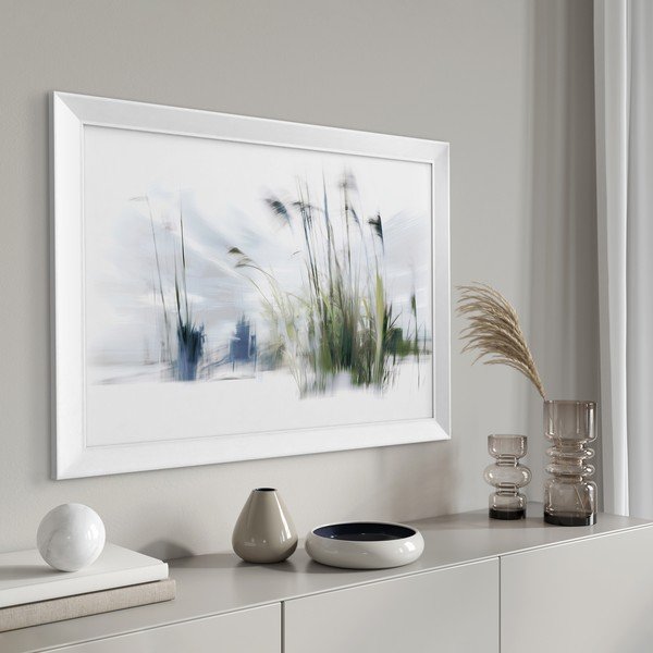 Spausdintas paveikslas su rėmeliu 56x75 cm Blue Grasses – Styler-image-2