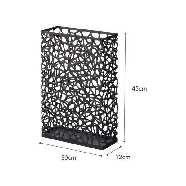 Juodas skėčių stovas YAMAZAKI Nest Slim-image-2