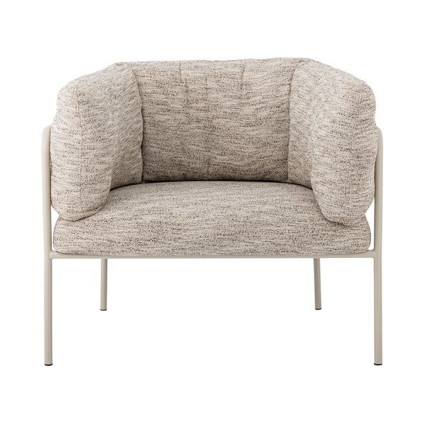 Pilkai smėlinės spalvos krėslas Karel – Bloomingville-image-2