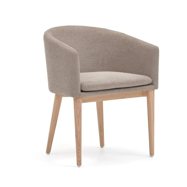 Smėlio spalvos valgomojo kėdė Harlan – Kave Home