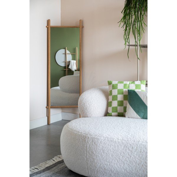 Pastatomas veidrodis su medžio masyvo rėmu 58x160 cm Solene – White Label-image-1