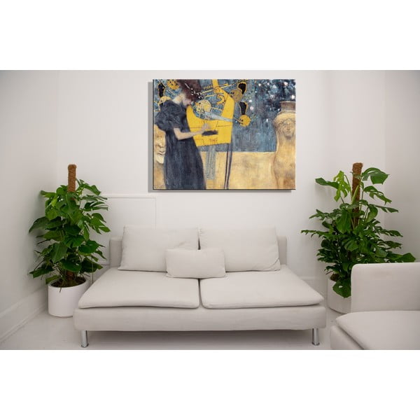 Gustav Klimt reprodukcija Music, 90 x 70 cm-image-1