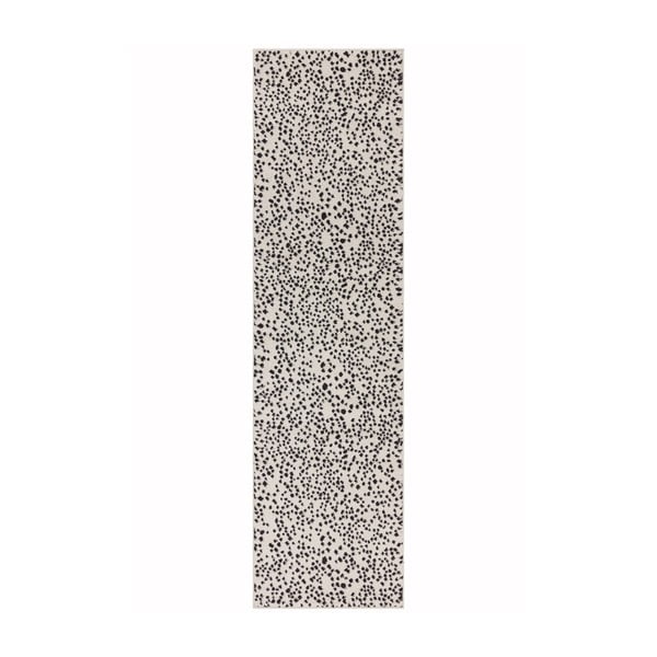 Pailgos formos kilimas juodos ir baltos spalvos 66x240 cm Muse – Asiatic Carpets