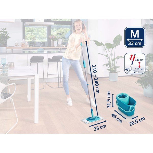 Šluostė su kibiru Clean Twist M Ergo  – LEIFHEIT-image-2
