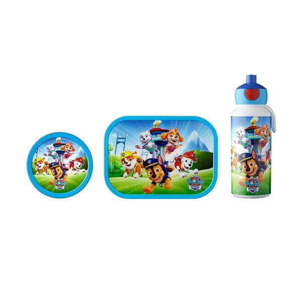 Vaikiška pietų dėžutė 2x dėžės/butelis Paw patrol pups – Mepal
