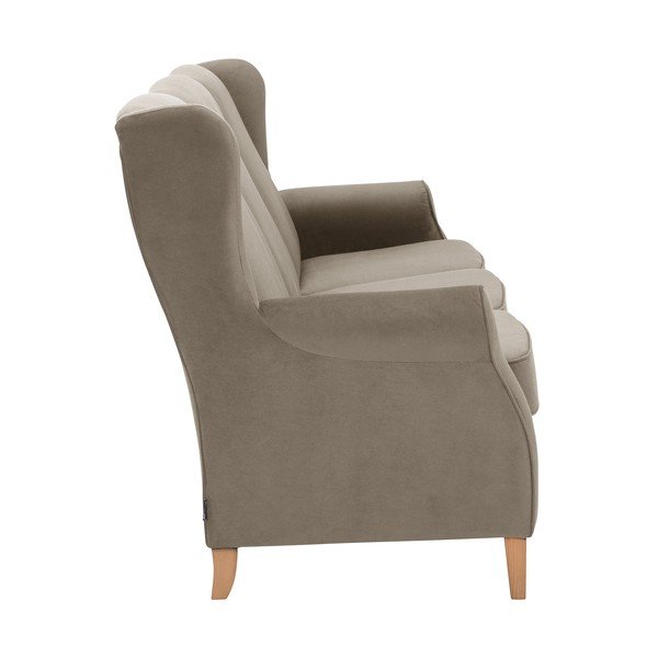 Ruda aksominė sofa Max Winzer Lorris, 193 cm-image-4