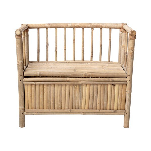 Natūralios spalvos suoliukas Samin - Bloomingville