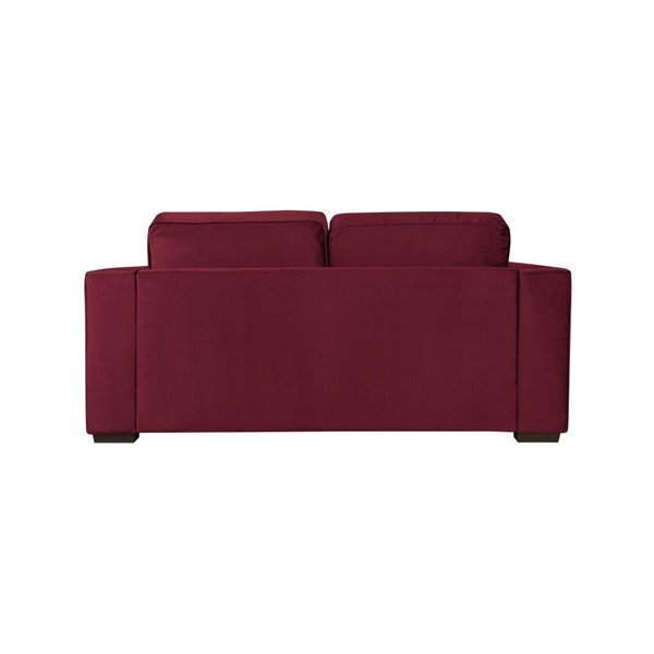 Dvivietė bordo spalvos sofa Cosmopolitan Design Denver-image-3