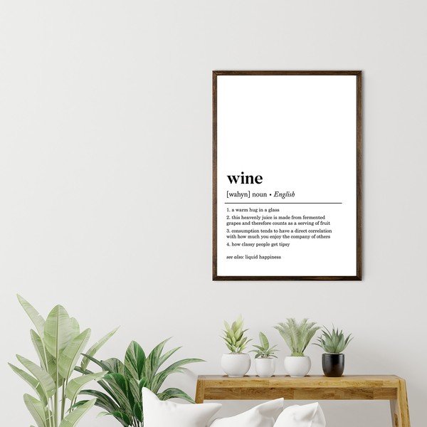 Paveikslas 50x70 cm Wine – Wallity-image-1