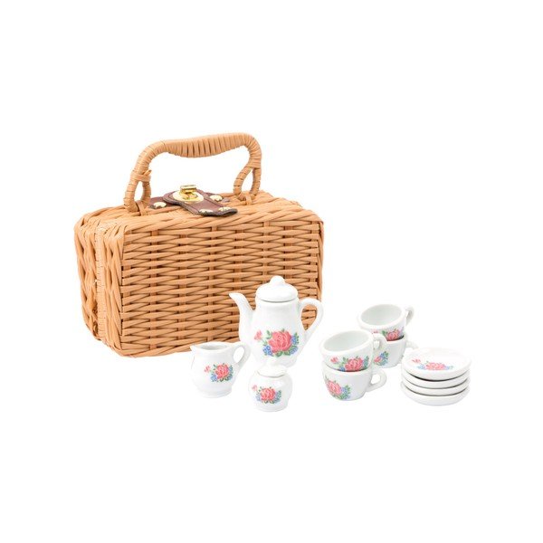 14 dalių vaikiško porceliano rinkinys su dėklu "Legler Coffee-image-4