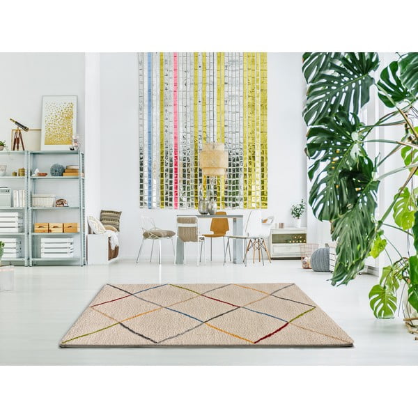 Kilimas smėlio spalvos 190x280 cm Kasbah – Universal-image-3