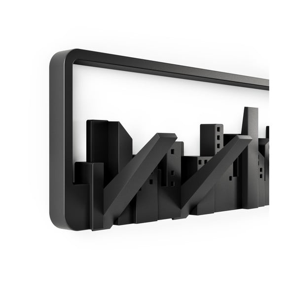 Juoda plastikinė sieninė pakaba Skyline - Umbra-image-4