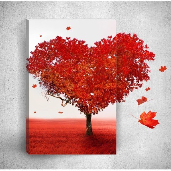 3D sienų tapyba "Mosticx Heart", 40 x 60 cm