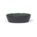 Žalios spalvos/juodos spalvos iš akmens masės mažas dubuo Gastro Green/Black – Bitz