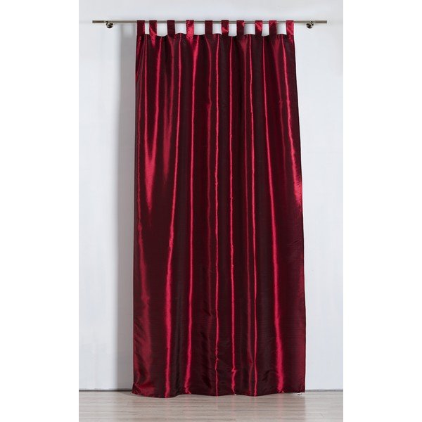 Užuolaida bordo spalvos 140x245 cm Royal Taffeta – Mendola Fabrics-image-1