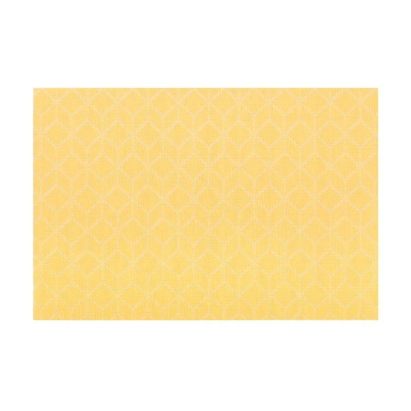 Geltonos spalvos padėkliukas Tiseco Home Studio Cubes, 45 x 30 cm