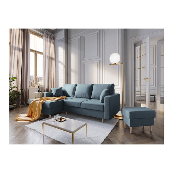 Mėlynas pufas Mazzini Sofas Aubrieta, 60 x 45 cm-image-4