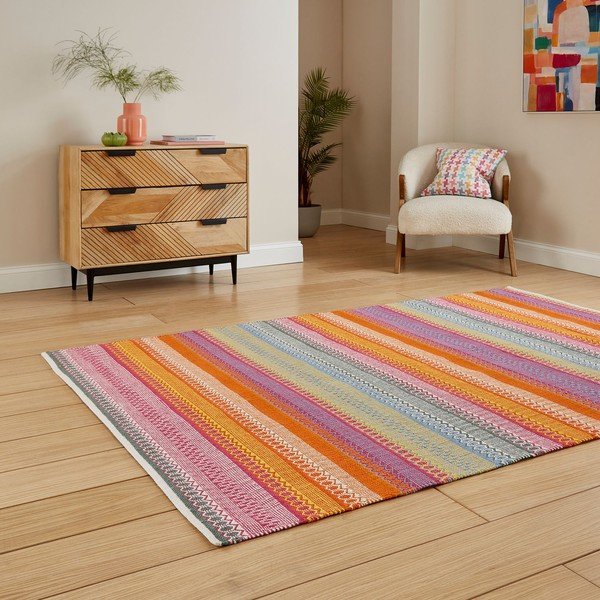 Rankų darbo iš medvilnės kilimas 160x230 cm Cascade Bright Multi – Think Rugs-image-2