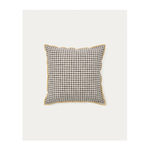 Iš lino mišinio dekoratyvinis pagalvės užvalkalas 45x45 cm Airi – Kave Home-image-3