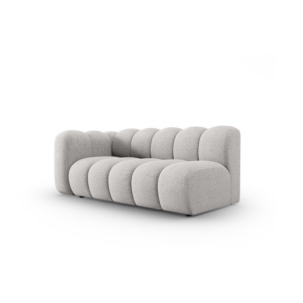 Modulinė sofa šviesiai pilkos spalvos (su kairiuoju kampu) Lupine – Micadoni Home-image-2