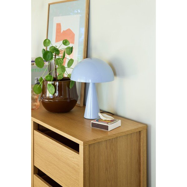 Smėlio spalvos stalinis šviestuvas (aukštis 34 cm) Mush – Hübsch-image-1