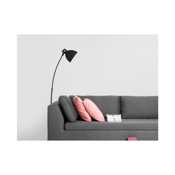 "Custom Form Ambient" tamsiai pilka trijų vietų sofa-lova-image-2