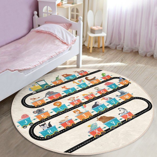 Vaikiškas kilimas ø 120 cm Comfort – Mila Home-image-1