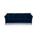 Tamsiai mėlyna sofa Scandic Eden, 237 cm