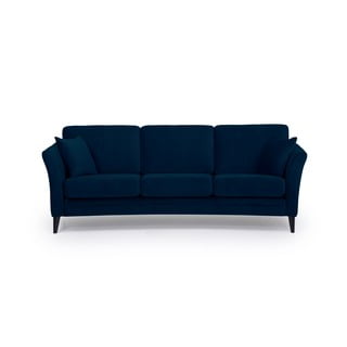 Tamsiai mėlyna sofa Scandic Eden, 237 cm