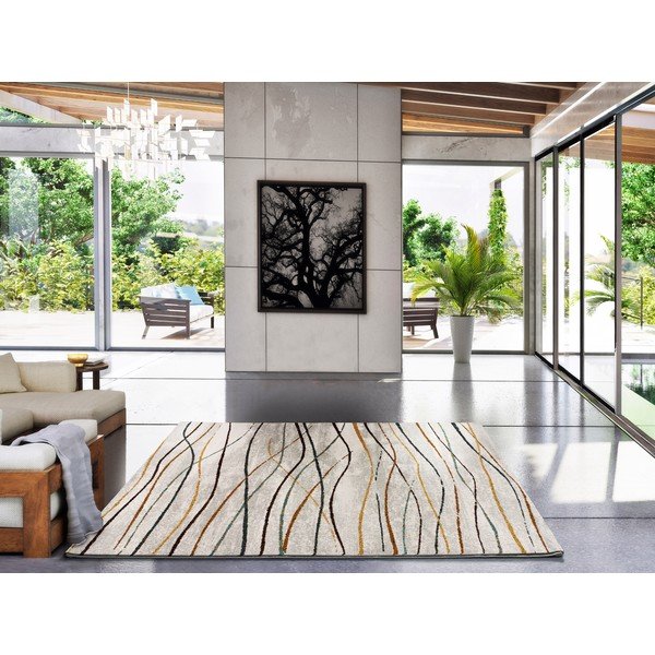 Smėlio spalvos kilimas Universal Dunia, 140 x 200 cm-image-1