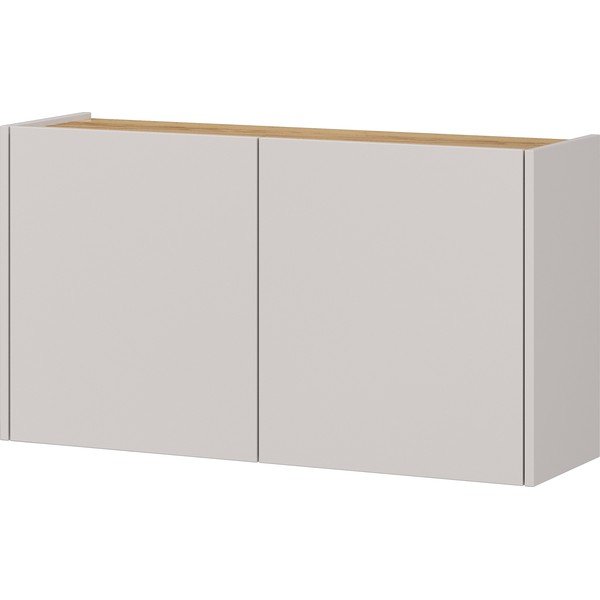 Kreminės spalvos pakabinama spintelė iš ąžuolo 93x52x29 cm Libbiano – Germania