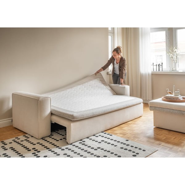 Sulankstoma sofa smėlio spalvos 237 cm Wilson – Miuform-image-3